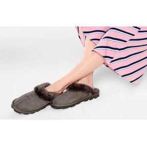 UGG COQUETTE SLIPPER (GREY) SIZE 9
